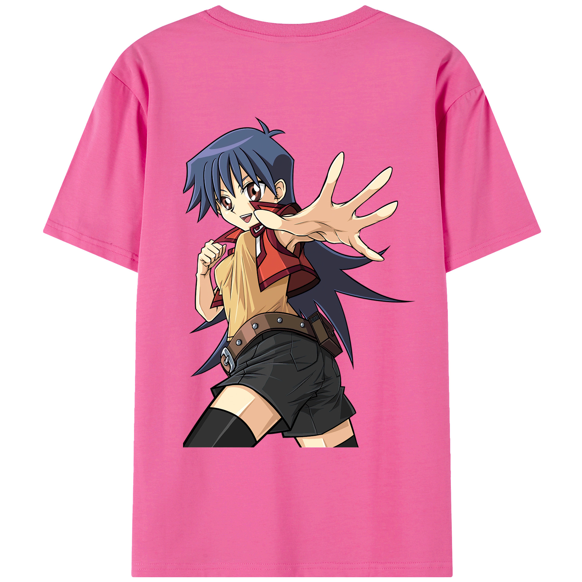 （画像用） 遊☆戯☆王 Yu-Gi-Oh! レディース半袖Tシャツ(バックプリント)